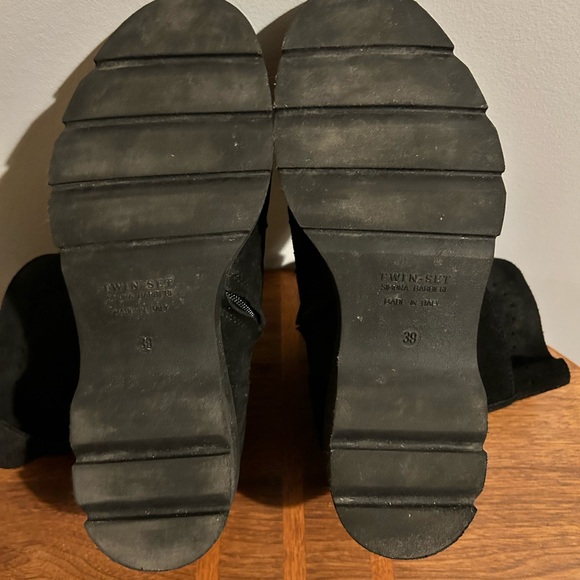 Italian-made Barely Worn Combat-Style Boots - Picture 5 of 8